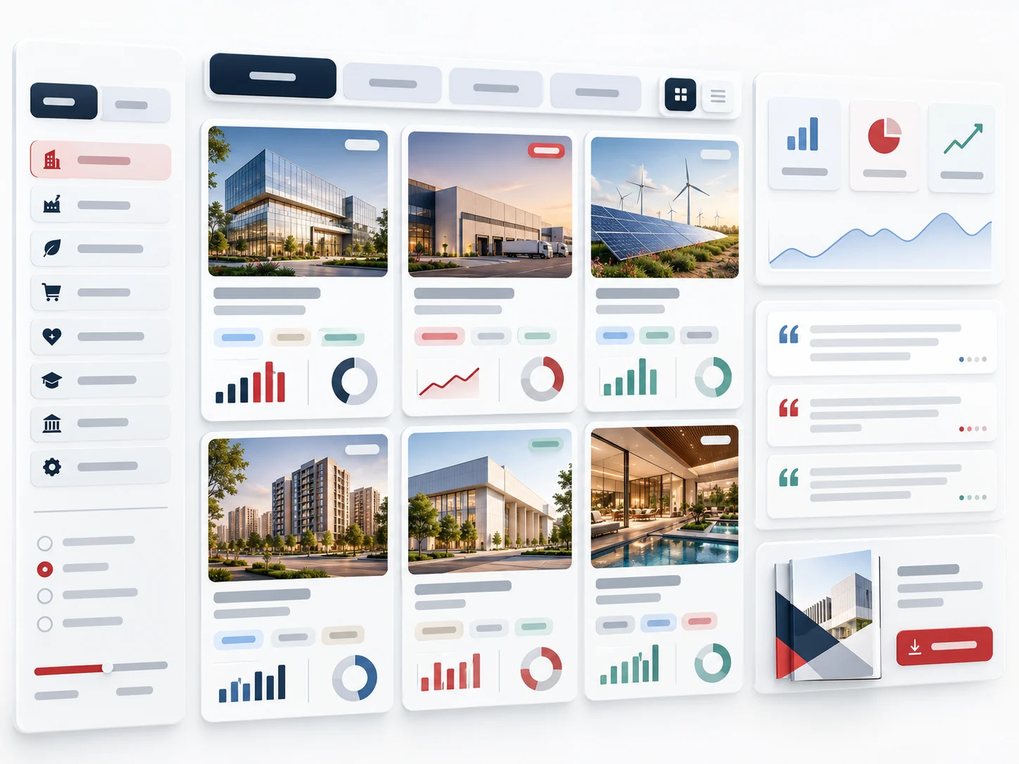 Showcase portofolio dan katalog layanan