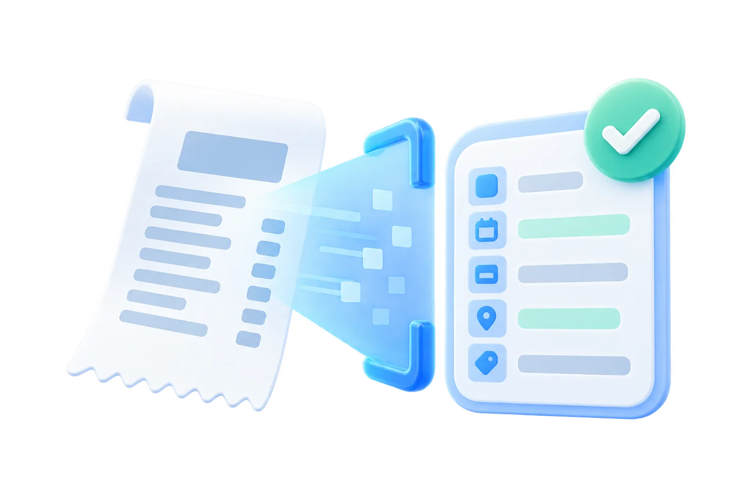 AI OCR Reimbursement Scanner