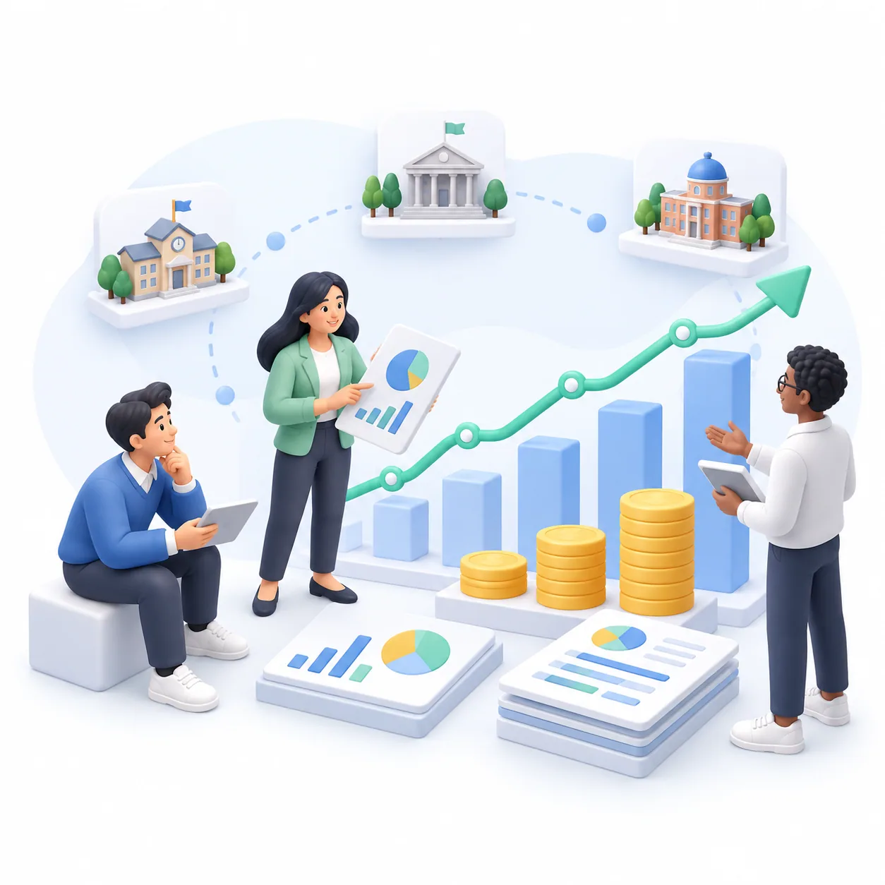 Ilustrasi insight berbasis data
