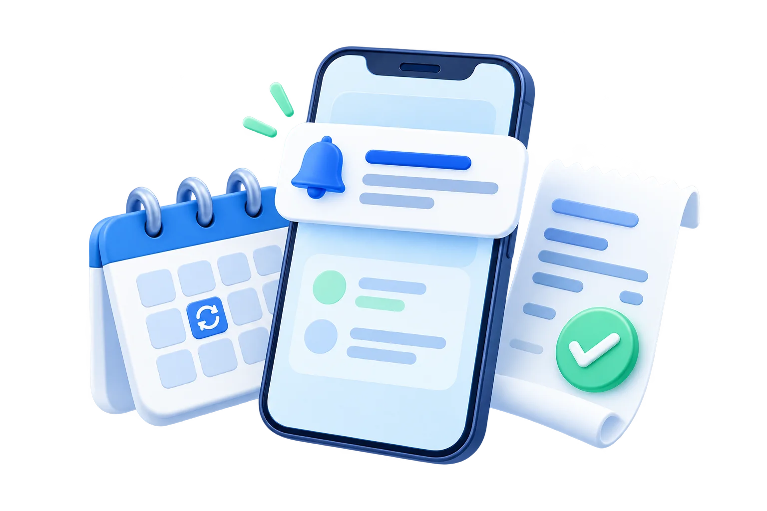 Notifikasi WhatsApp pengingat iuran