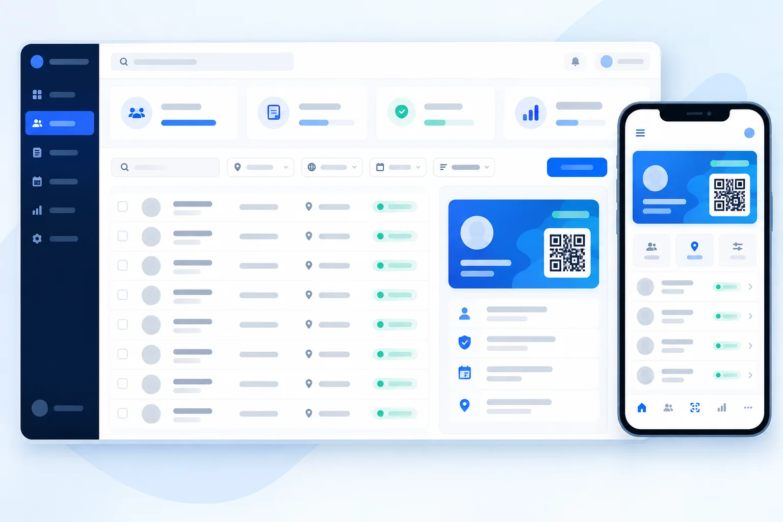 Manajemen anggota dan KTA digital