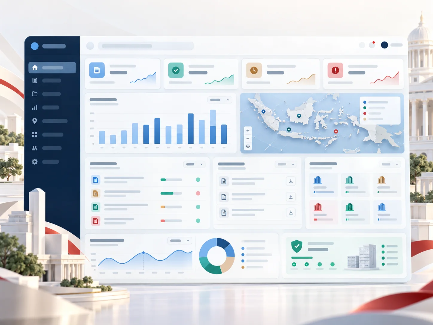 Dashboard Aplikasi Pemerintahan dan BUMN MIVIM GOV